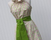 NEW - Charlotte...Women's Ruffler Dress with Removable Sash...Size XX-Small, X-Small, Small, Medium, Large...by The Laughing Giraffe