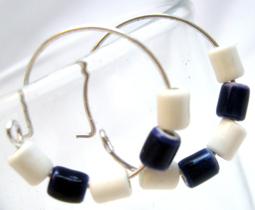 Nautical Hoop Earrings