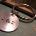 Marathon Hand Stamped Keyring- 26.2