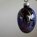 Hand Painted Glass Egg