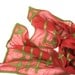 Nuno felted  sheer scarf shawl wrap cotton wool labirint  design brick green long