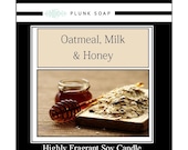 Oatmeal Milk and Honey  Soy Candle 9 oz