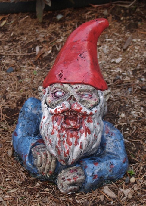 Zombie Garden Gnome, "Rising Dead" (Allow 4-6 weeks for delivery)