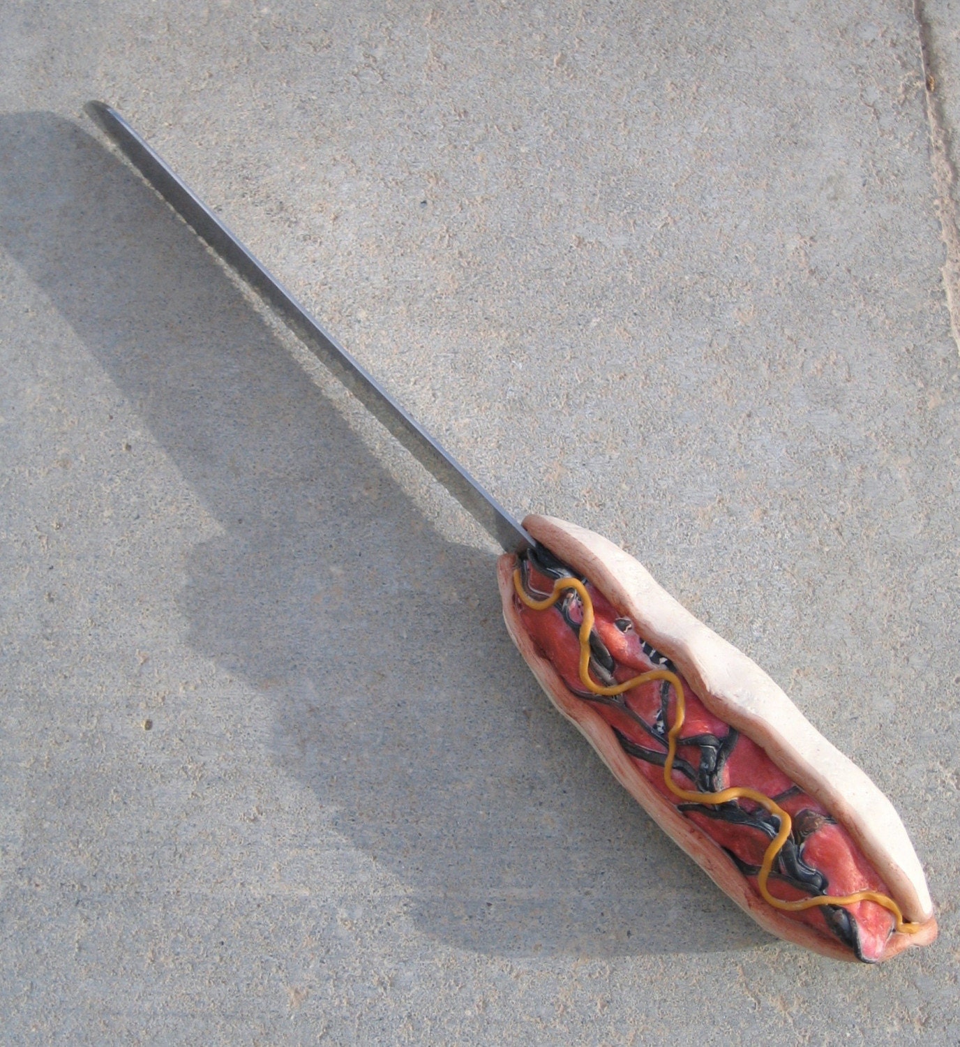 SALE Pastrami on Rye bread knife