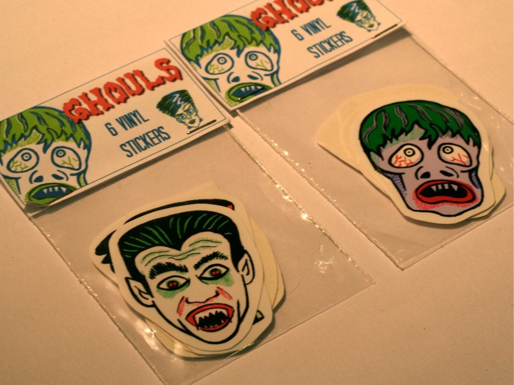 Ghoul & Monster Stickers