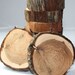 Cedar Circles, set of 10, rustic or woodland, centerpieces or decor, natural wood, unfinished and ready for your project, DIY wedding decor