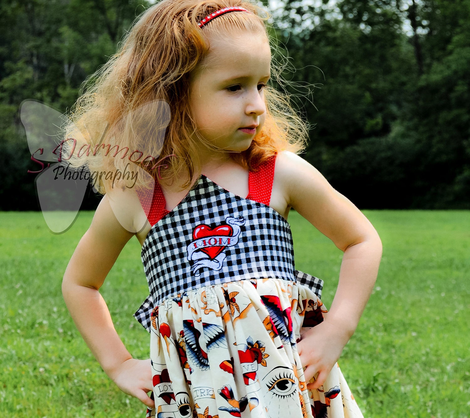 Girls Tattoo Princess Dress Size 3T