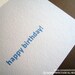 Facebook Reminder-Single Birthday Card