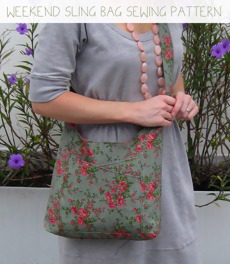 Weekend Sling Bag PDF Sewing Pattern