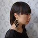 The Beaton gold mirror earrings