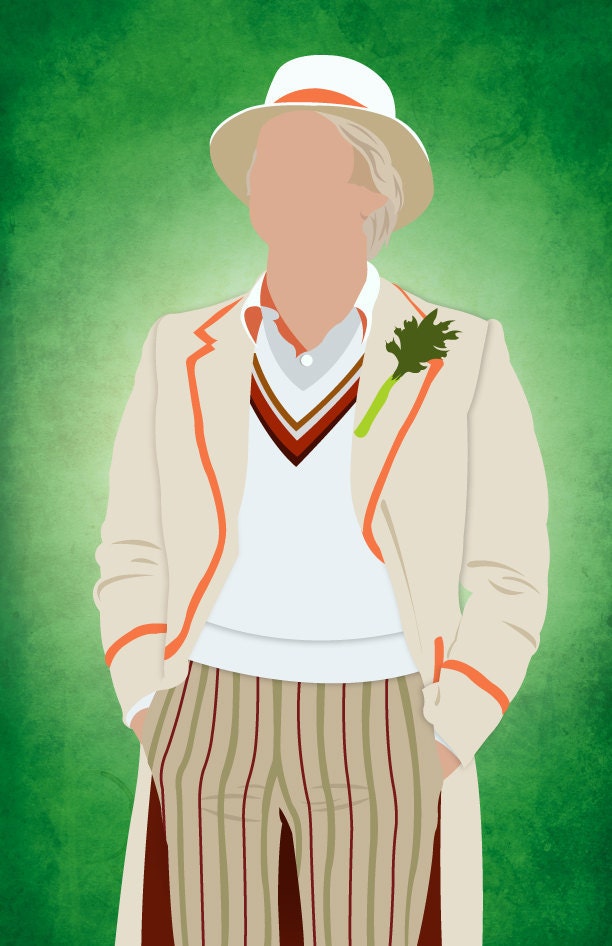 The 5th Doctor 11 x 17 print