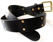 Double Row Rivet Belt - Custom