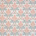 Hand Printed Linen Fabric One Yard
