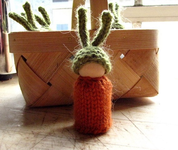 WALDORF KNITTING PATTERN- 3 Spring Dolls