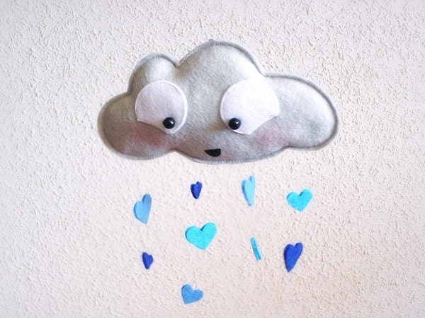 Blullaby -Rain Cloud Mobile-