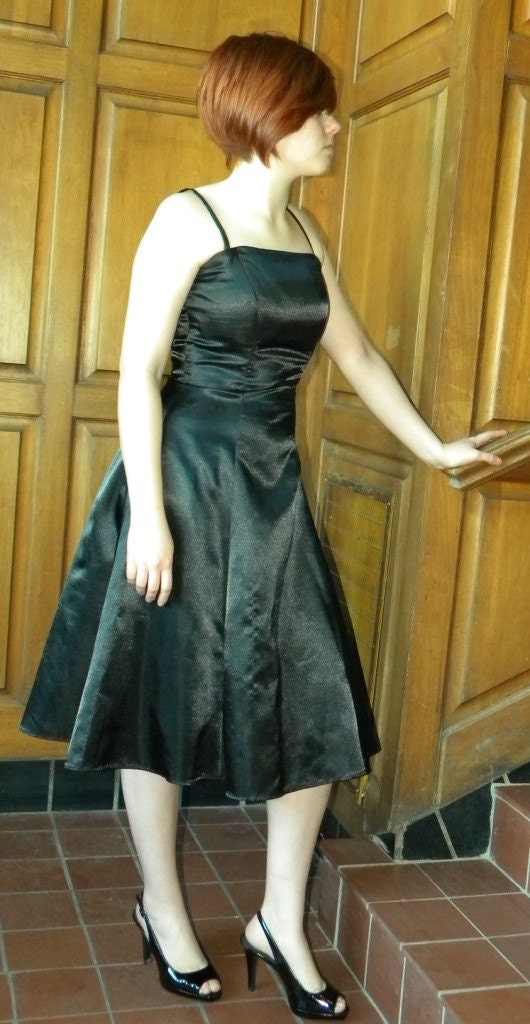 Formal Party Dress, Knee length, Semi-Formal Dress, Bridesmaid Dress, Simple and Elegant--CUSTOM MADE in any fabric