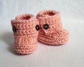 Baby Booties, Baby Boots, Crochet Baby Booties