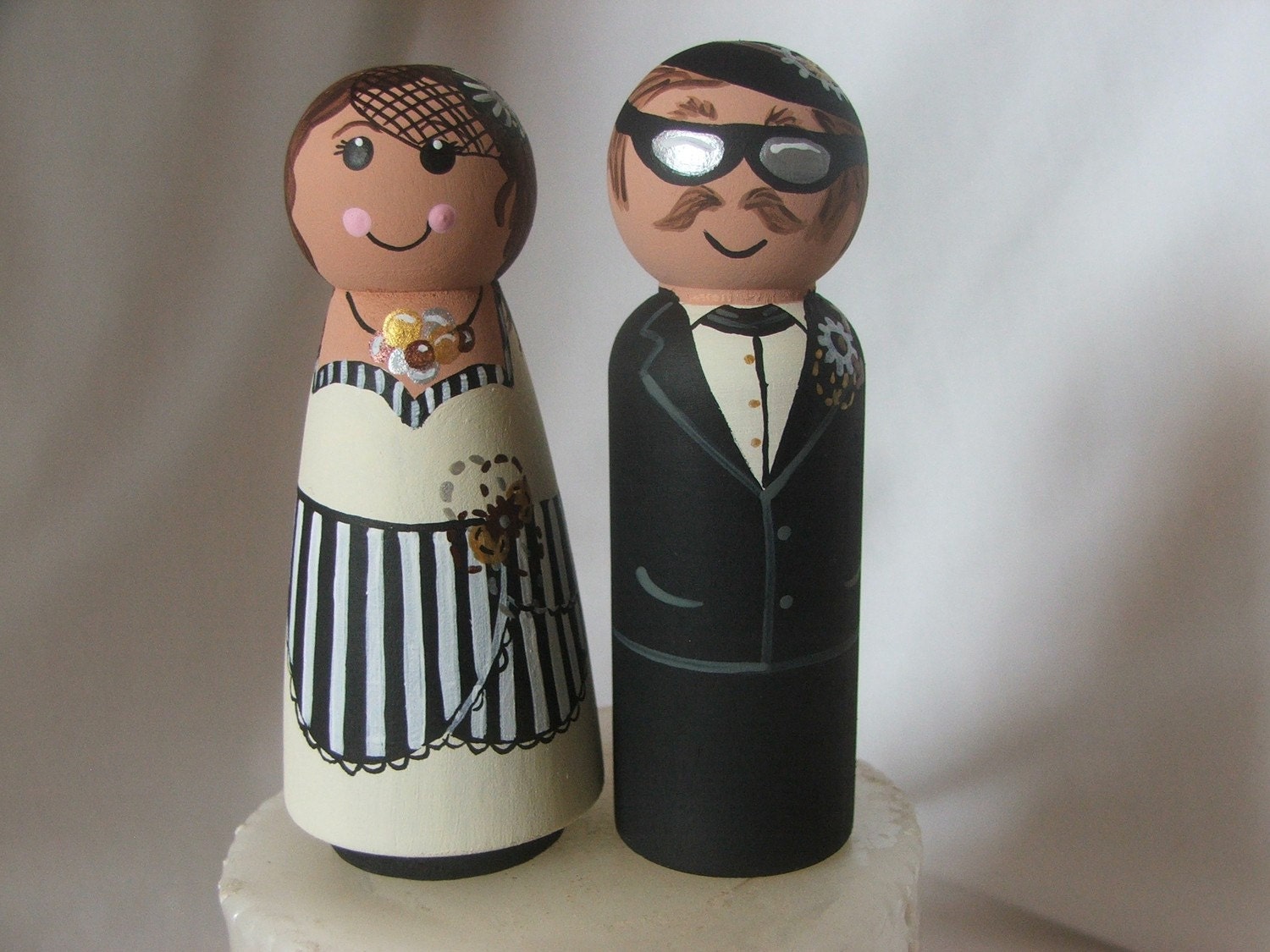 Fancie Steam Punk Cake Topper