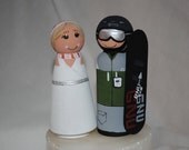 Custom Fancie Snow Boarder Topper