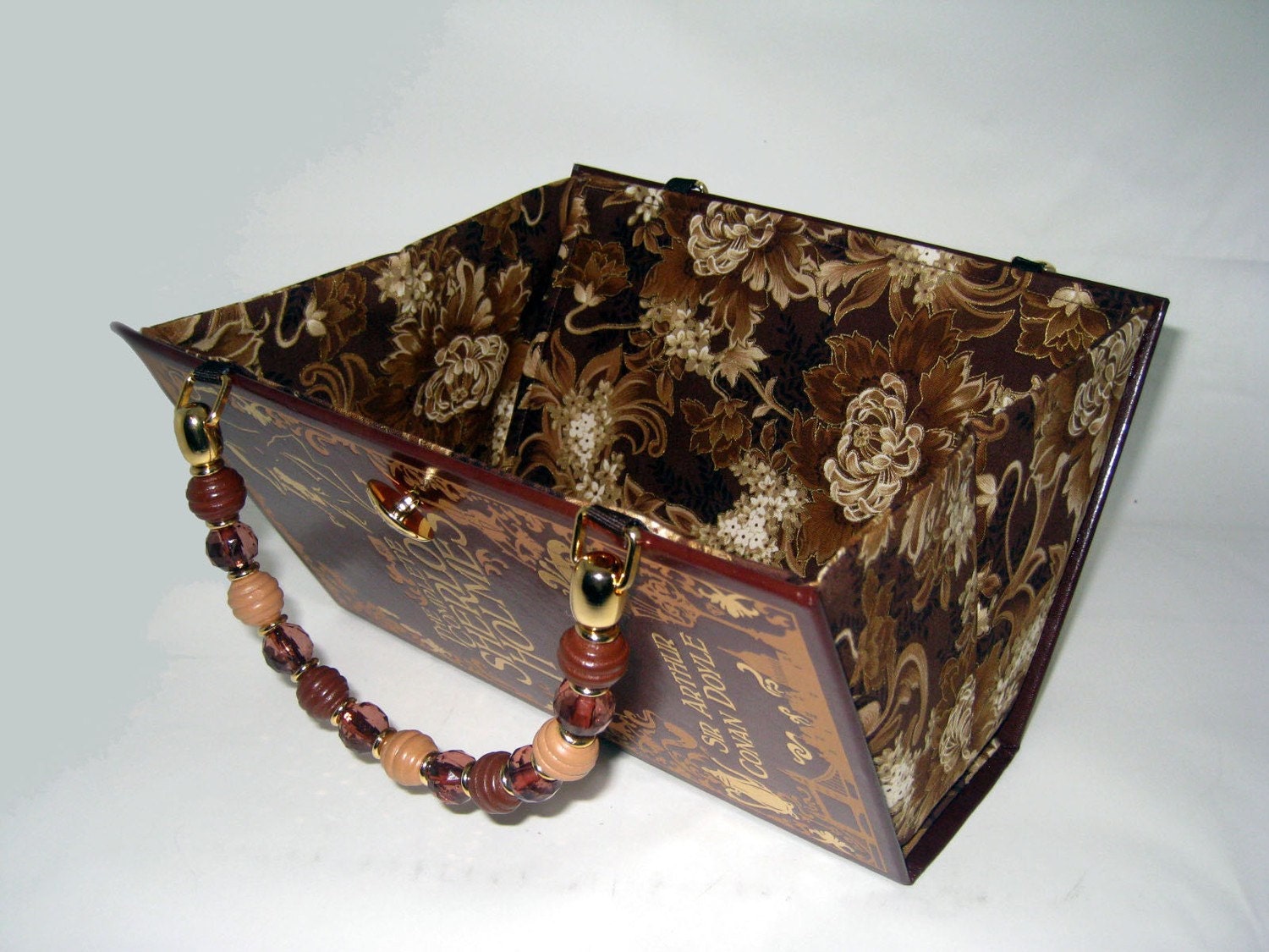 Sherlock Holmes SmartGirl Altered Book Purse