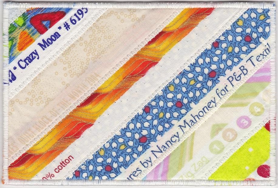 Selvage Fabric Postcard