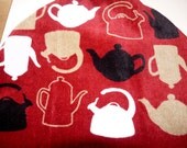Crochet Top Kitchen Towel, Tea Kettle, French Press, Teapot