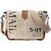 Canvas Designer Messenger // Upcycled and Handmade by peace4you - Model paul-2088