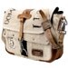 Canvas Designer Messenger // Upcycled and Handmade by peace4you - Model paul-2088