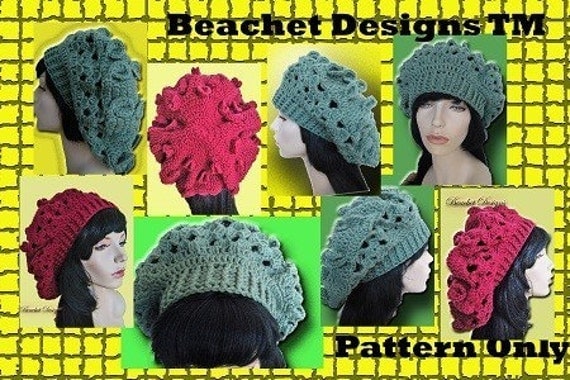 dreadlock hat crochet pattern