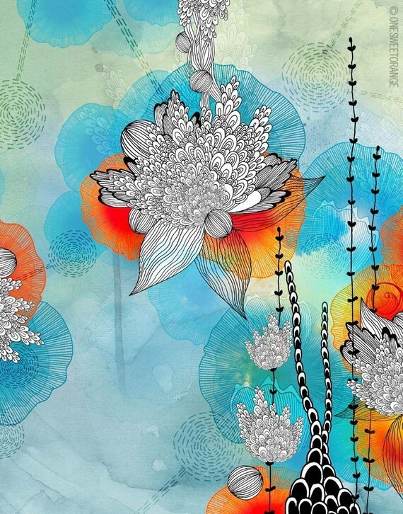 Coral - Giclee Print, 11x14