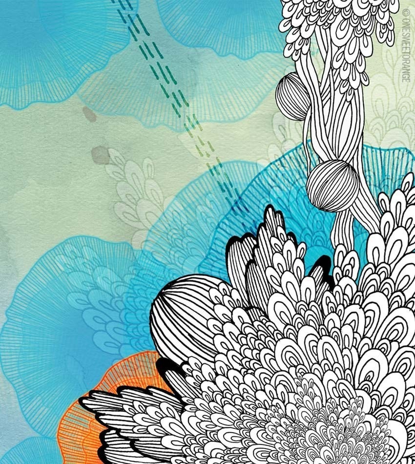 Coral - Giclee Print, 11x14