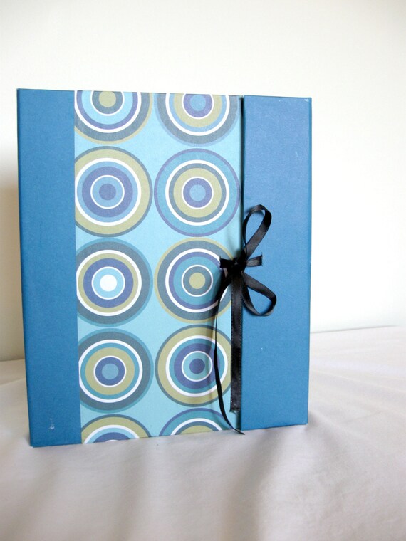 Teal and blue Portfolio Case