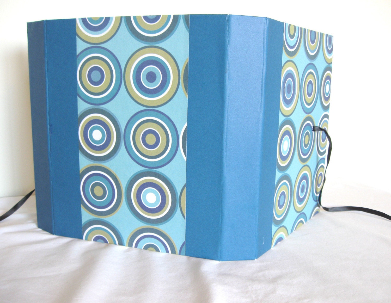 Teal and blue Portfolio Case