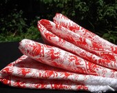 Vintage Style Christmas Washies Set of 4