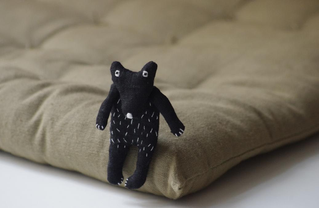 The Black Bear. Brooch