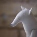 My white wolf/soft sculpture