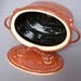 Albany Oval Lidded Container with Decorative Handles