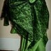GREEN GYPSY - Burlesque Costume Corset dress for party dress