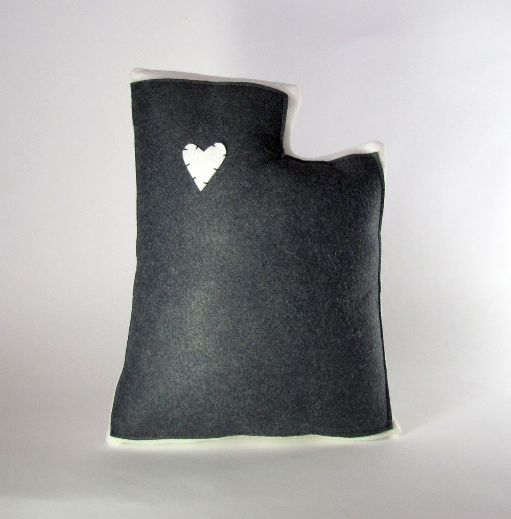 Customizable Utah State Pillow