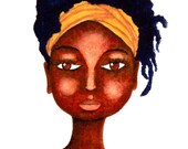 Artwork Print 'So Natural' 9 x 7 inches