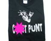 C--t Punt Black Screen Printed Shirt - Extra Large XL
