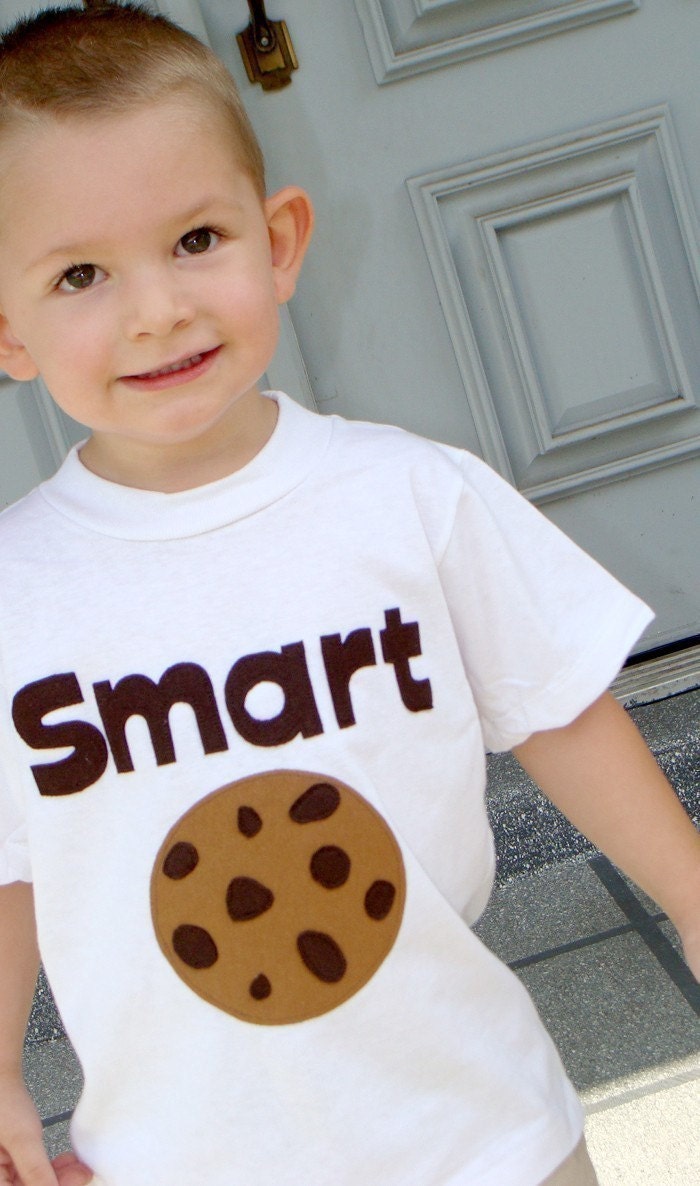 Smart Cookie Custom Applique Tshirt