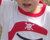 Pirate Boys Custom Applique Shirt