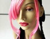CUSTOM human hair clip in fringe/bang extension