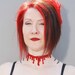 Bloody  Drip Vampire choker  necklace Extra Drippy- Bright  Red Blood