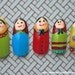 Japanese Nail Art- Russian Doll- Kawaii Fake Nails