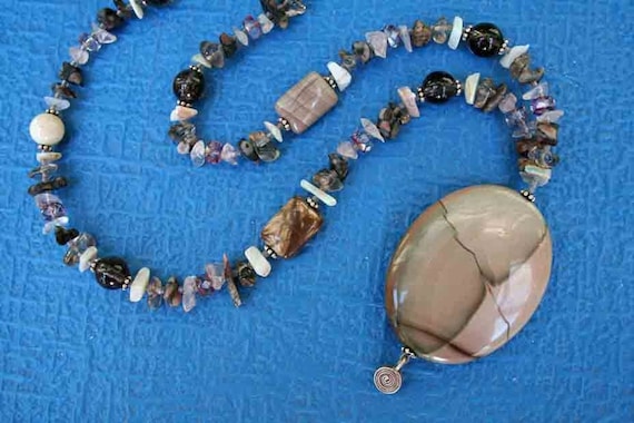 CREATION Necklace (Jasper, Opal, Quartz, Moonstone, Agate)
