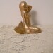 golden mermaid paperweight