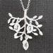 Personalized Necklace - Family Tree Sterling Silver Necklace Custom Necklace