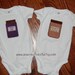 peanut butter and jelly twin onesie set